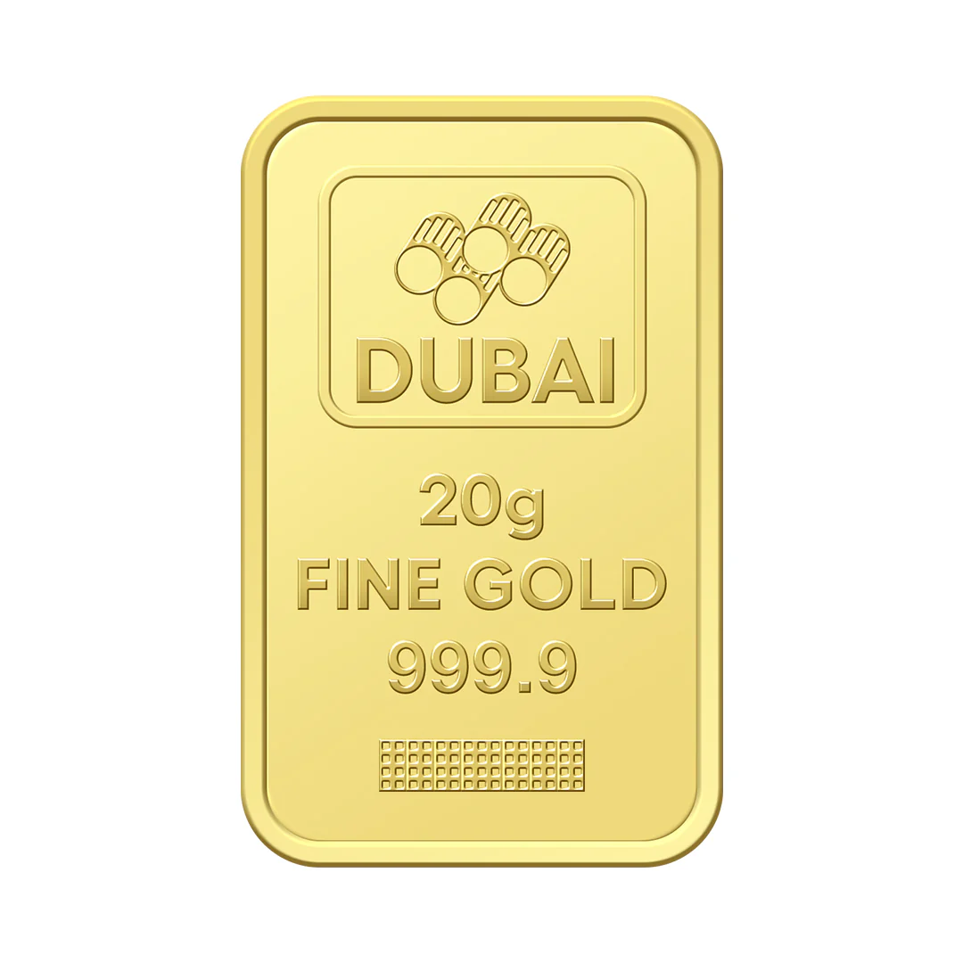 20 Grams Gold Bar 24KT - FKJGBR24K2242
