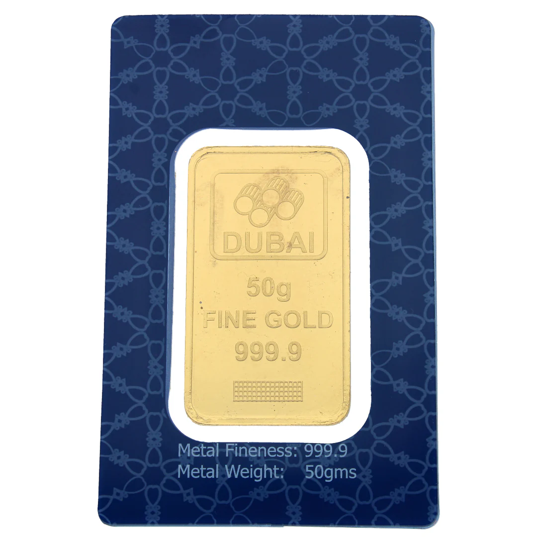 50g Burj Khalifa Pure 999.9 Fine Gold Bar 24KT - FKJGBR24K2346 - Image 4