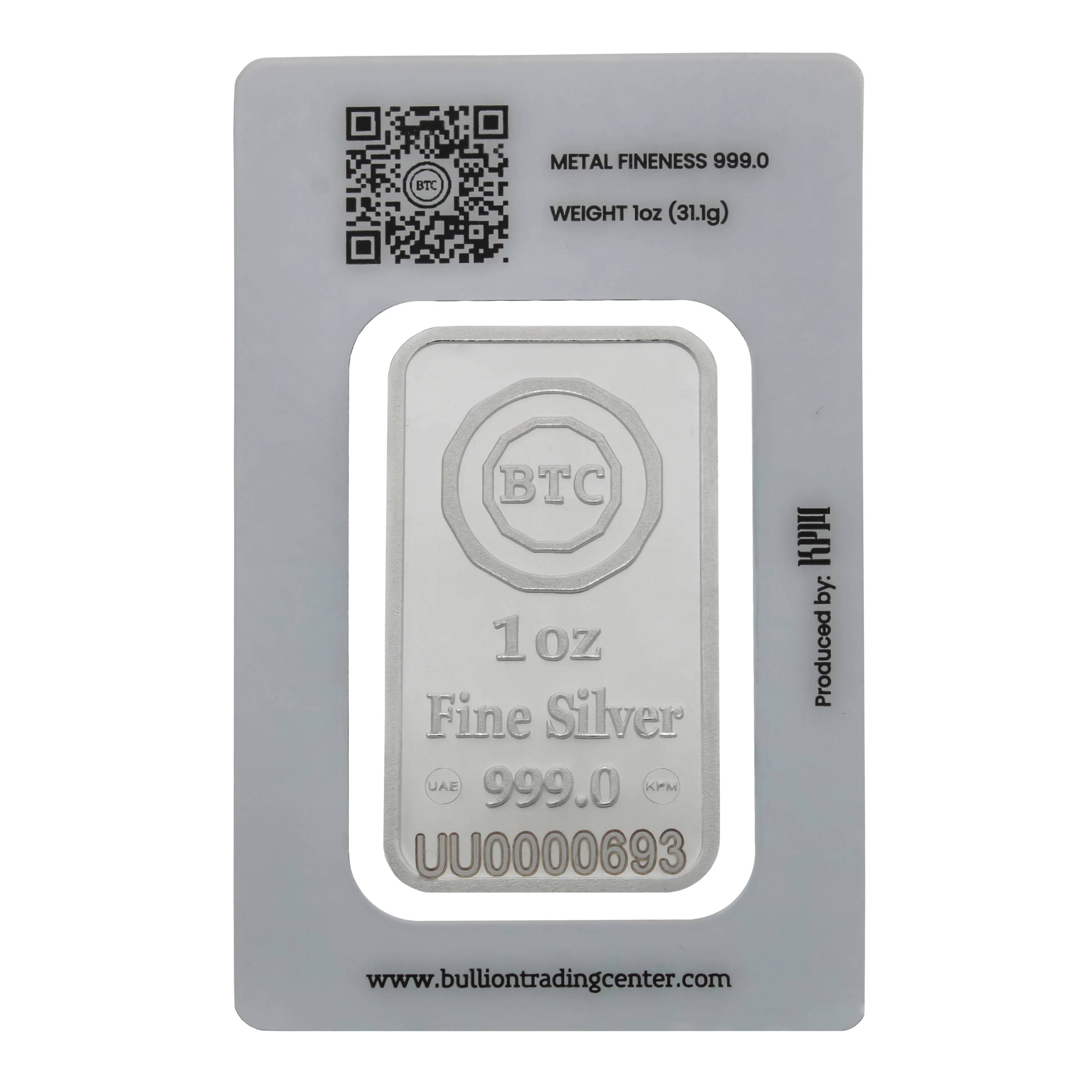 BTC 1 Ounce Allah Nour Silver Bar - FKJGBRSL6786 - Image 2
