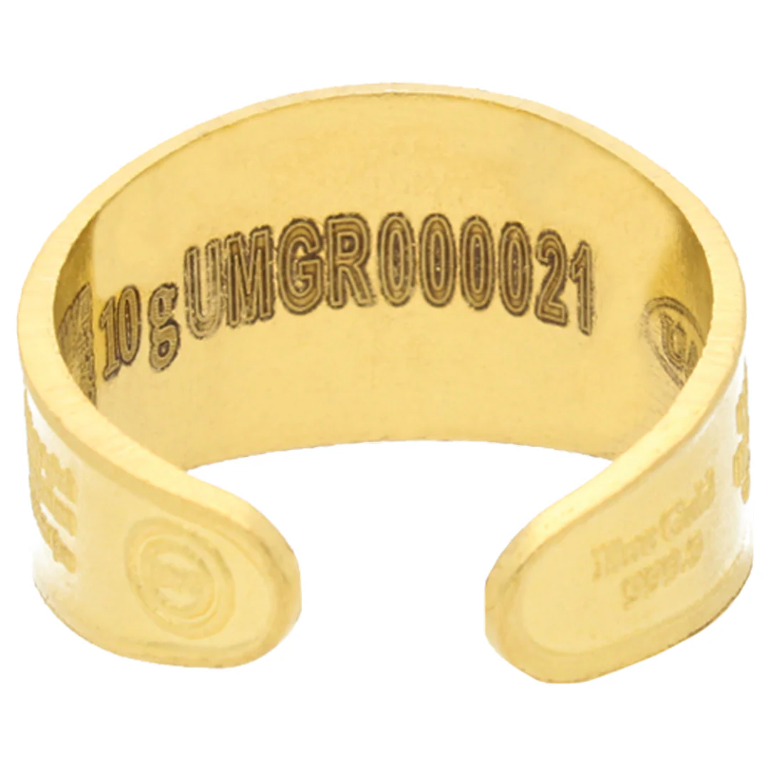 BTC 10 Grams I Love You Ring 24KT - FKJRN24K6916 - Image 2