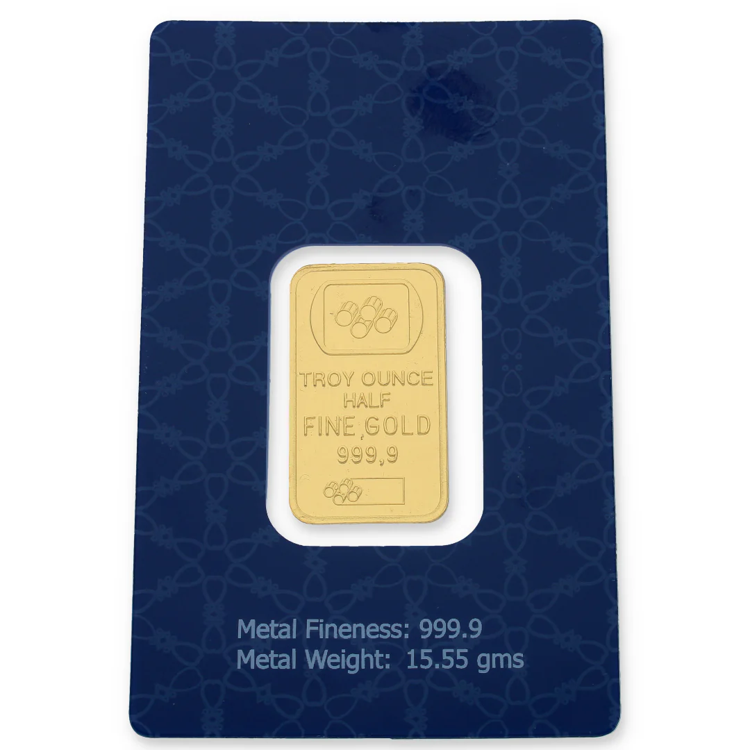 Dubai 0.5 Ounce Gold Bar 999.9 Purity - FKJGBR24K2290