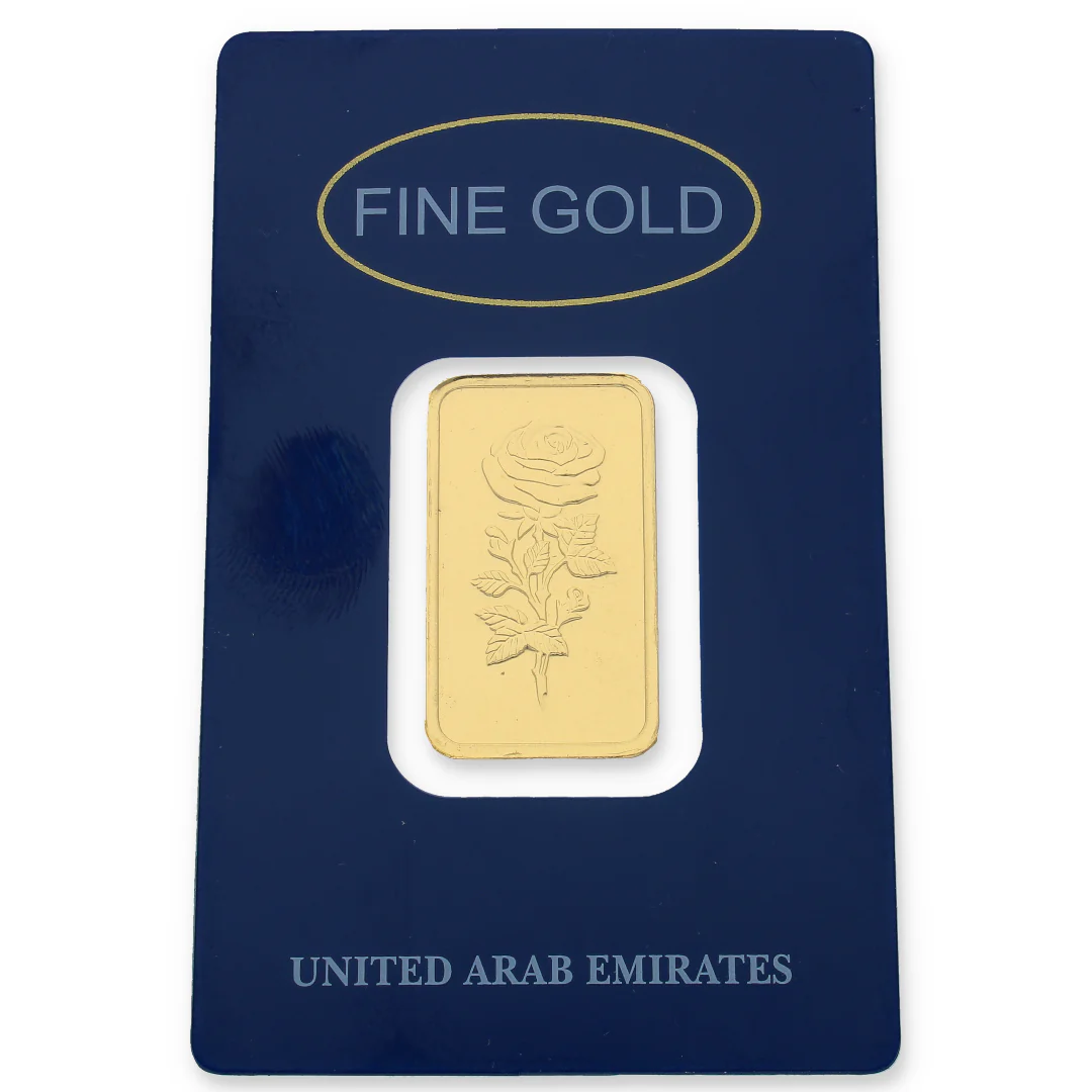 Dubai 0.5 Ounce Gold Bar 999.9 Purity - FKJGBR24K2290 - Image 2
