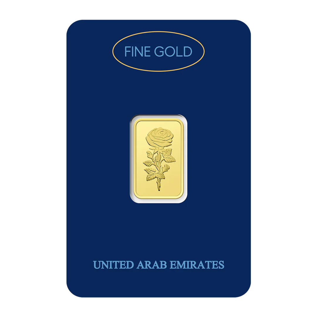 Dubai 5 Grams Pure 999.9 Fine Gold Bar - FKJGBR24K2221 - Image 3