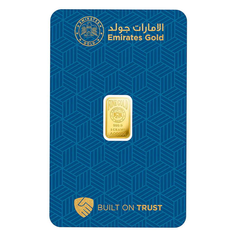 Emirates 1 Gram 999.9 Purity Gold Bar - FKJGBR24K2195 - Image 3