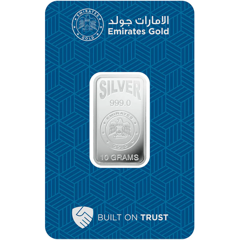 Emirates 10 Gram Silver Bar in 999 Silver - FKJGBRSL2160 - Image 4