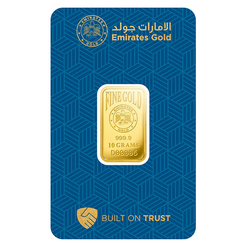 Emirates 10 Grams 999.9 Purity Gold Bar - FKJGBR24K2198 - Image 4