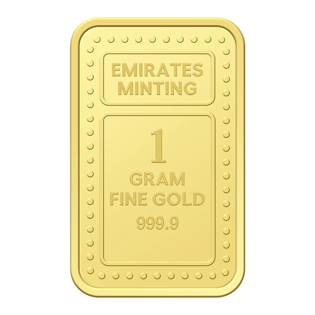 Emirates Minting 1 Gram 999.9 Purity Gold Bar - FKJGBR24K2247 - Image 3