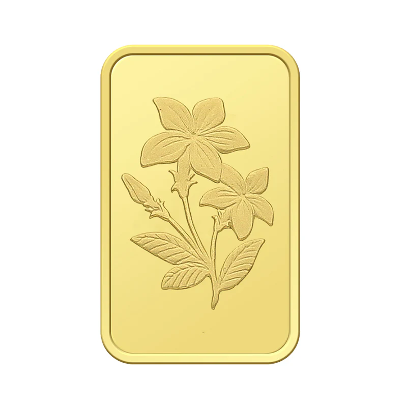 Emirates Minting 1 Gram Flower Gold Bar 999.9 Purity - FKJGBR24K2323 - Image 4
