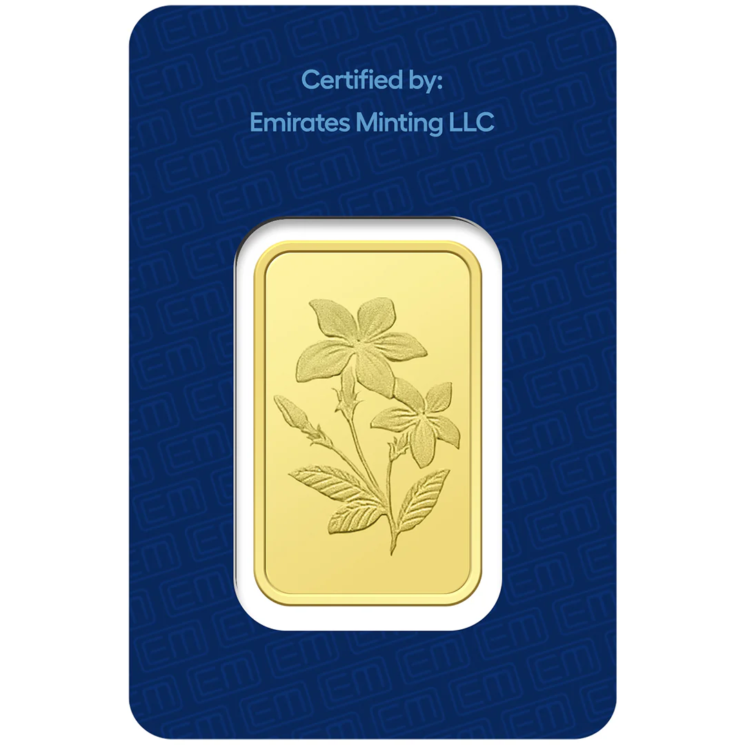 Emirates Minting 100 Grams 999.9 Purity Gold Bar - FKJGBR24K2259 - Image 2