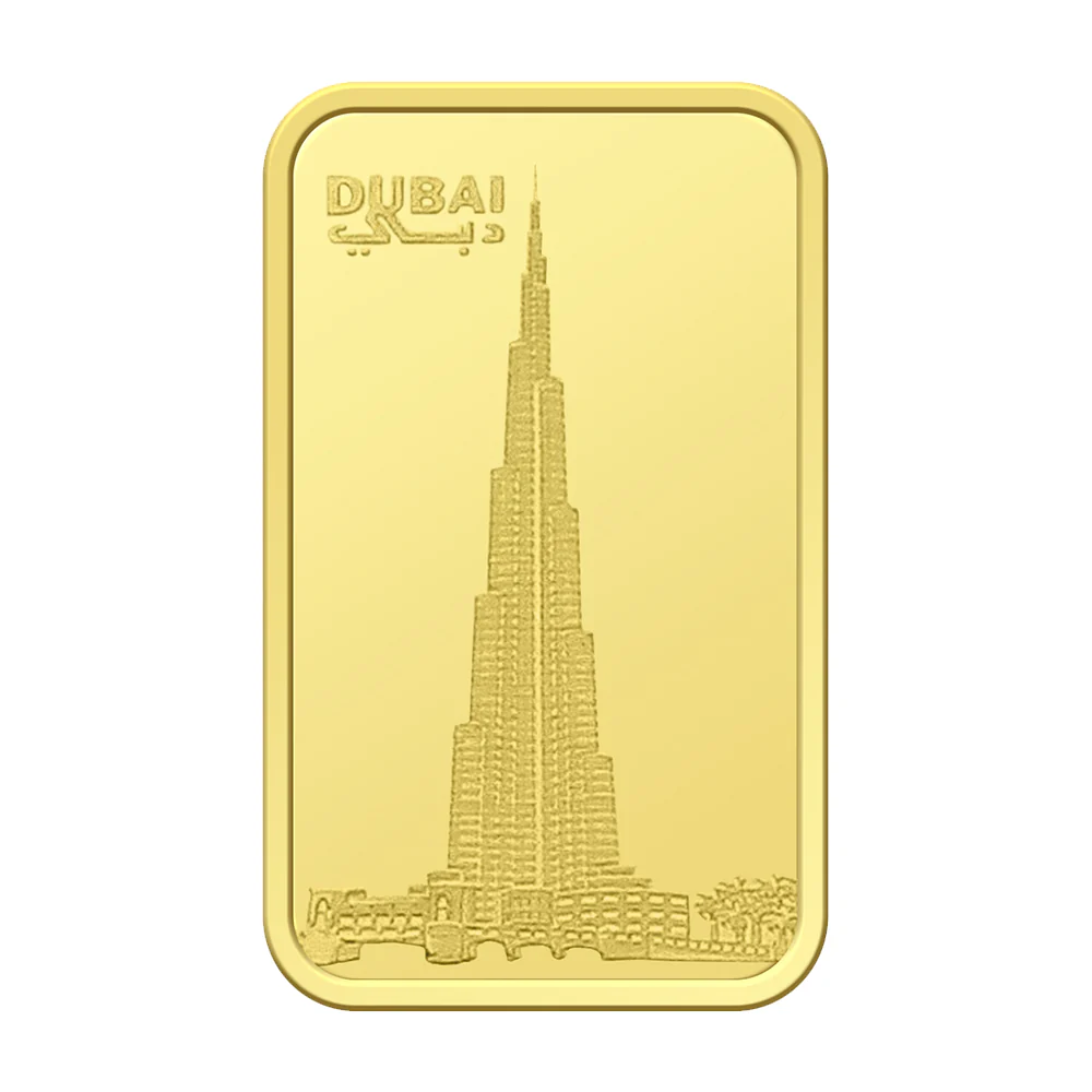 Emirates Minting 2.5 Grams Burj Khalifa Gold Bar 999.9 Purity - FKJGBR24K2297 - Image 4