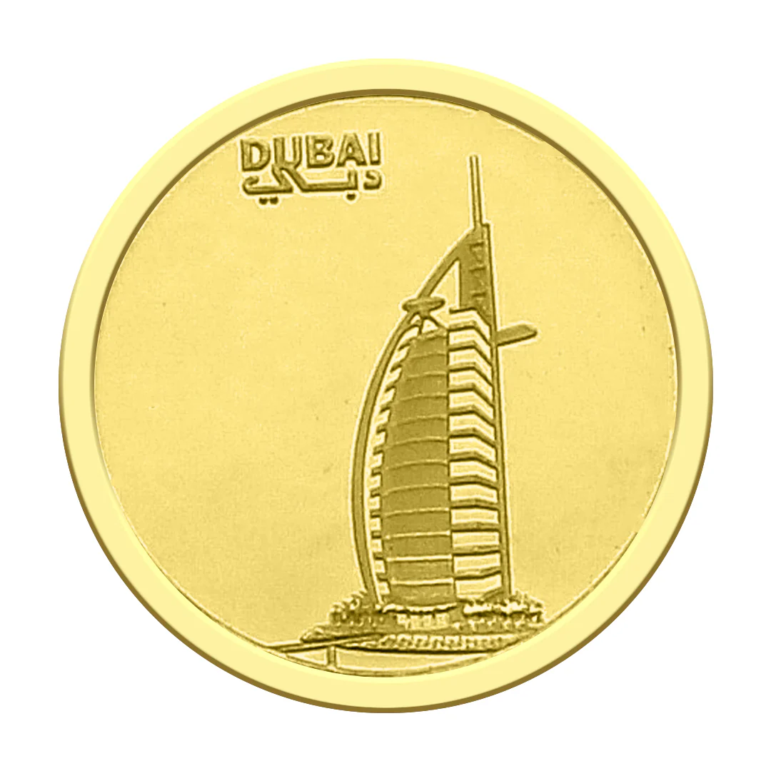 Emirates Minting Gold 4 Grams Burj Al Arab Coin 24KT 999.9 Purity - FKJCON24K2271 - Image 3