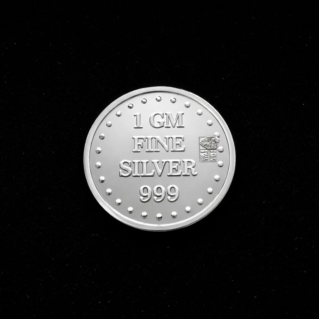 FK Jewellers 1 Gram 999 Purity Silver Coin - FKJCONSL6896 - Image 4