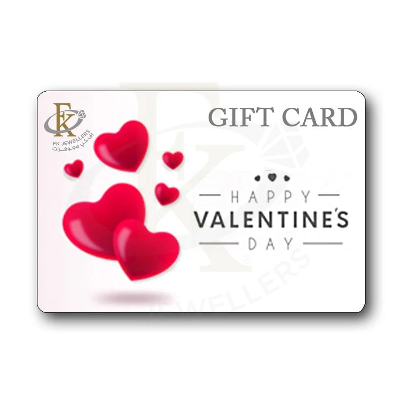 FK Jewellers Happy Valentine's Day Gift Card - FKJGIFT2015