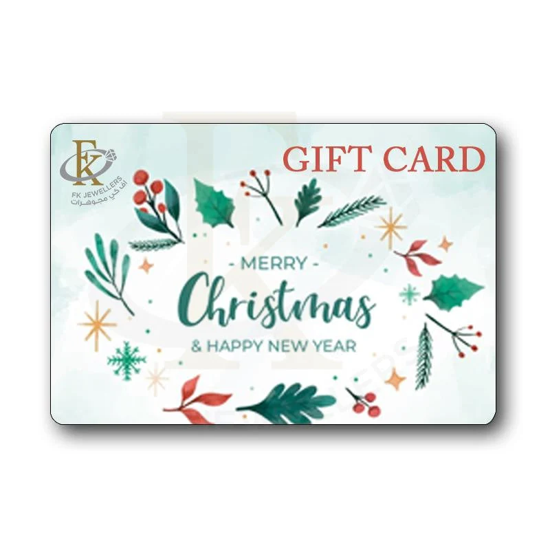 FK Jewellers Merry Christmas Gift Card - FKJGIFT2019
