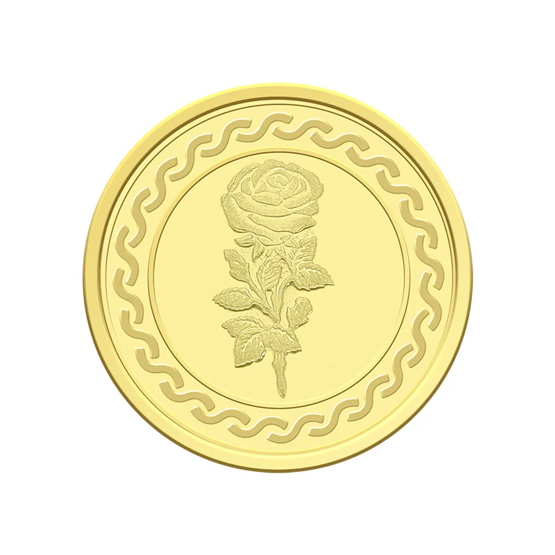 Gold 10 Gram Coin 24KT 999.9 Purity - FKJCON24KU6052 - Image 4