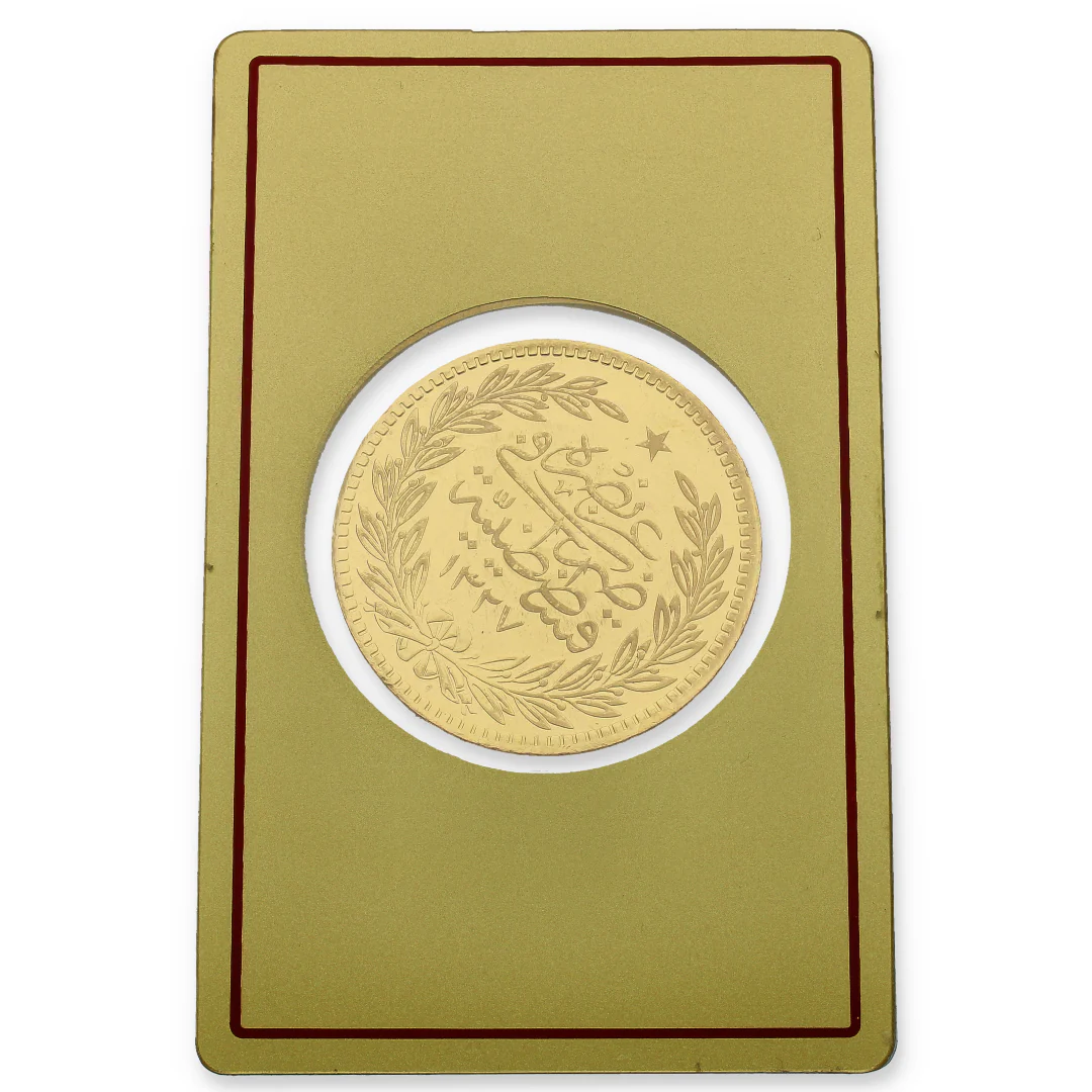 Gold 21KT Turkish Lira 36 Grams Coin - FKJCON21K2298 - Image 4
