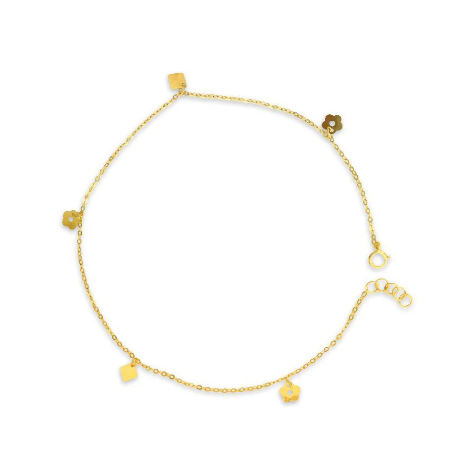Gold Anklet 18KT - FKJANKL1963