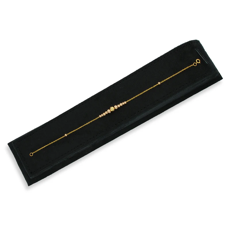 Gold Beads Bracelet 21KT - FKJBRL21KU6032 - Image 4