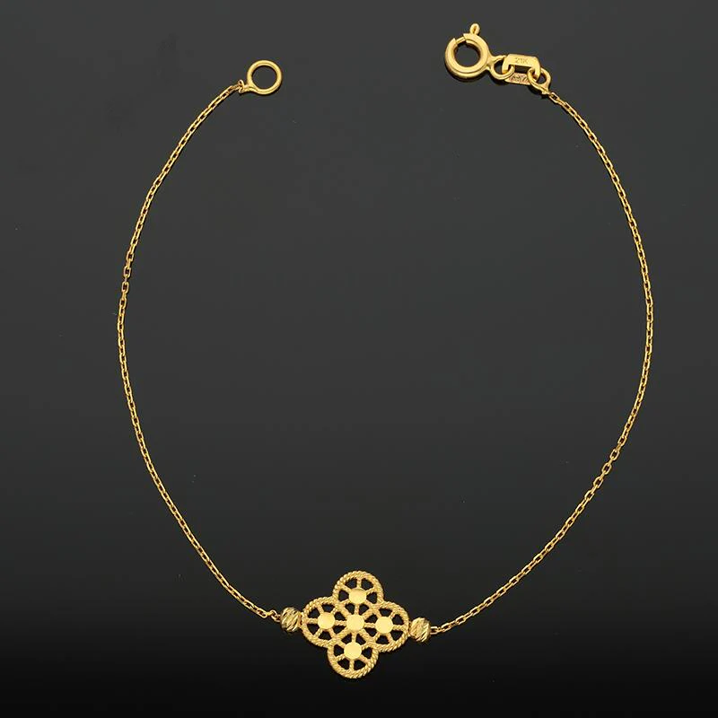 Gold Bracelet 21KT - FKJBRL21K2425 - Image 3