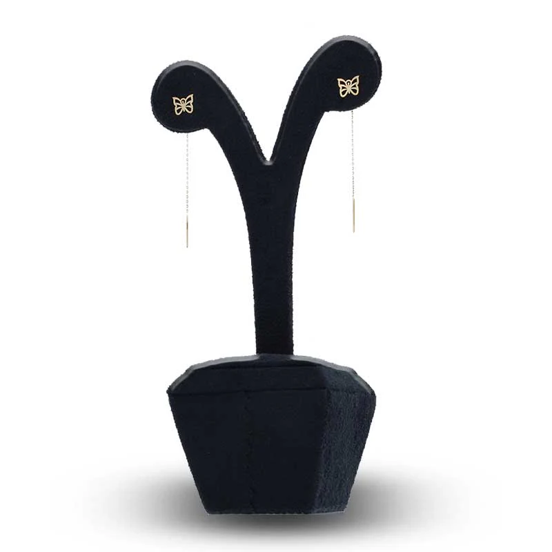 Gold Butterfly Tic Tac Earrings 18KT - FKJERN18KU3077 - Image 3