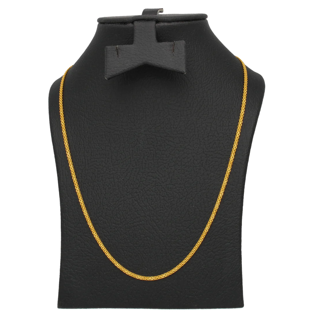 Gold Carpet Chain 22KT - FKJCN22KU6638