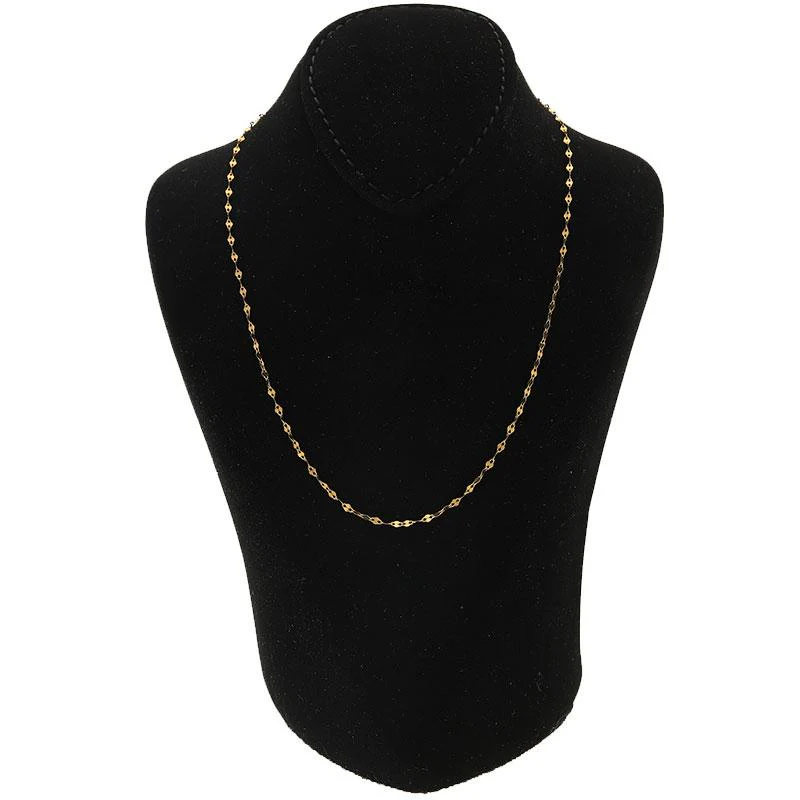 Gold Link Disco Chain 18KT - FKJCN2070 - Image 3