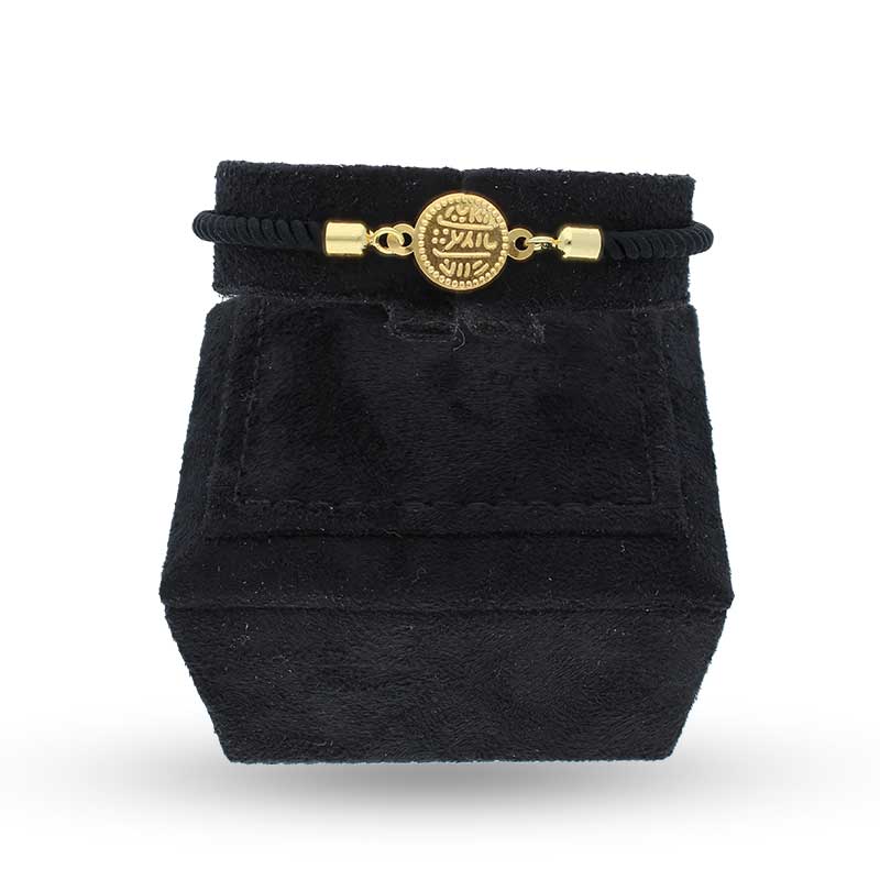 Gold Coin String Bracelet 21KT - FKJBRL21KU1066 - Image 3