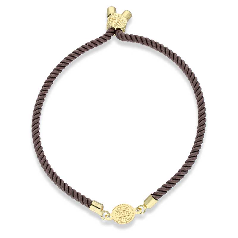 Gold Coin String Bracelet 21KT - FKJBRL21KU1075