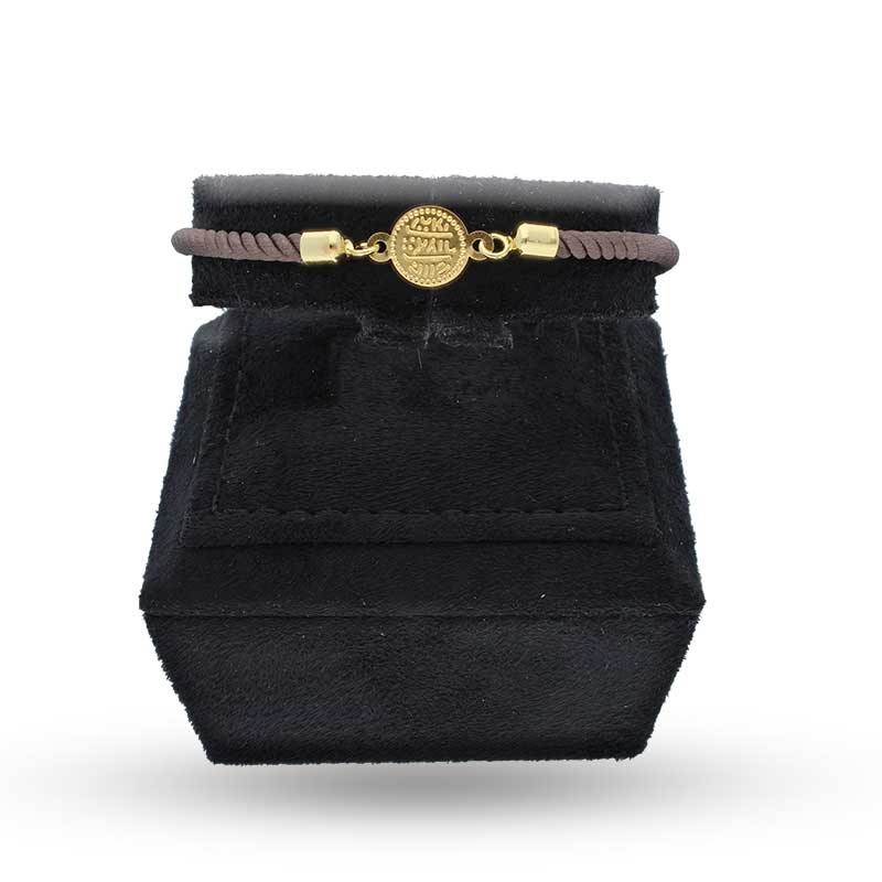 Gold Coin String Bracelet 21KT - FKJBRL21KU1075 - Image 3