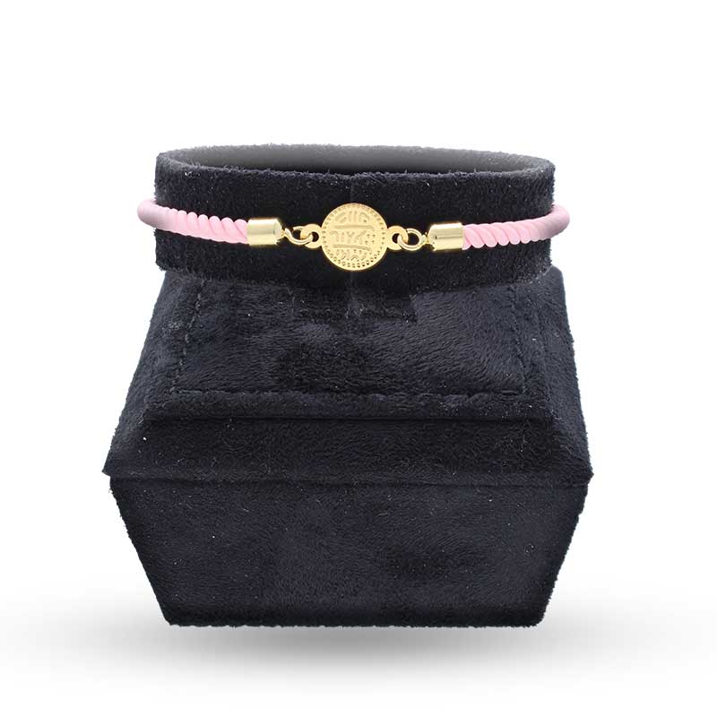 Gold Coin String Bracelet 21KT - FKJBRL21KU1089 - Image 3