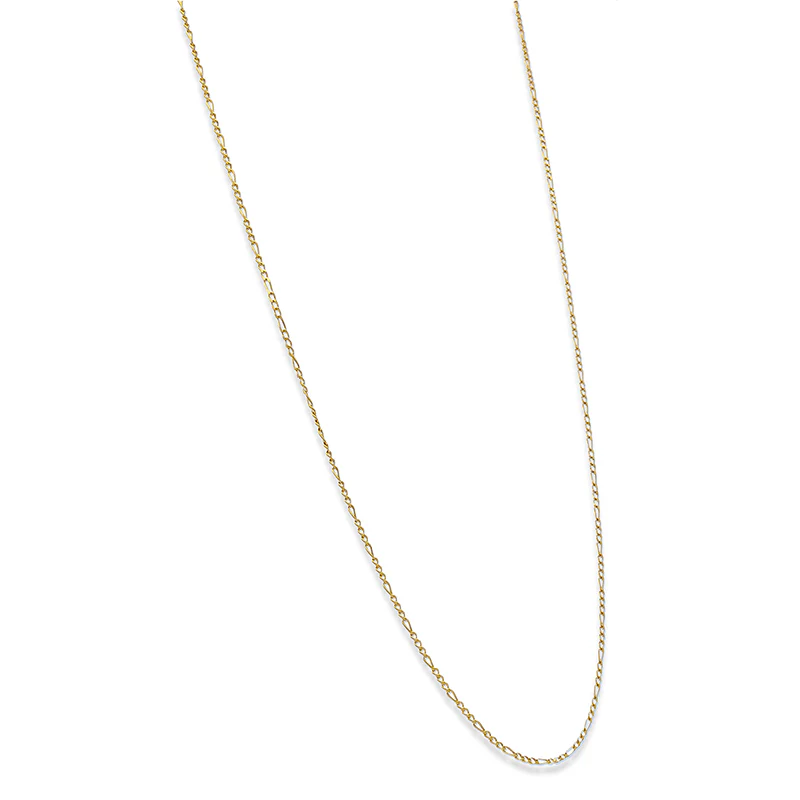 Gold Figaro Chain 21KT - FKJCN21KU3009 - Image 2