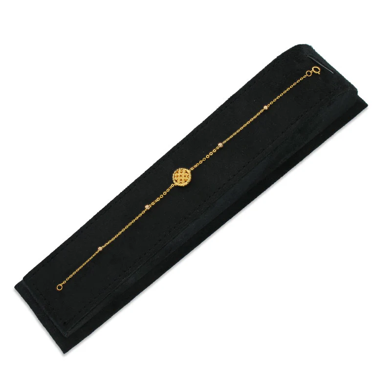 Gold Flower Shaped Bracelet 21KT - FKJBRL21KU6005 - Image 4