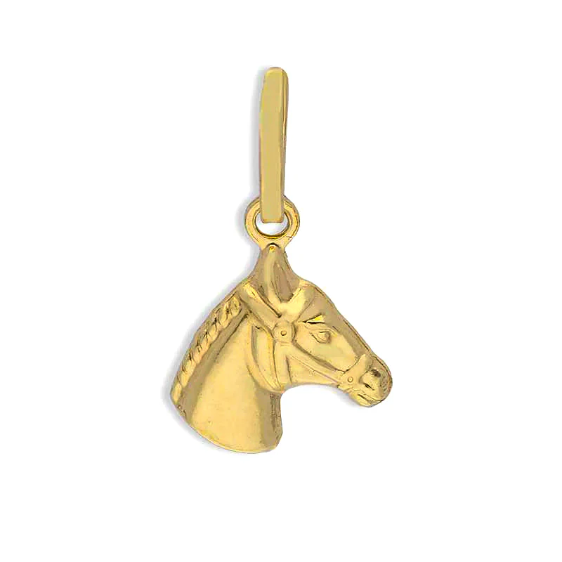 Gold Horse Pendant 18KT - FKJPND18KU1117