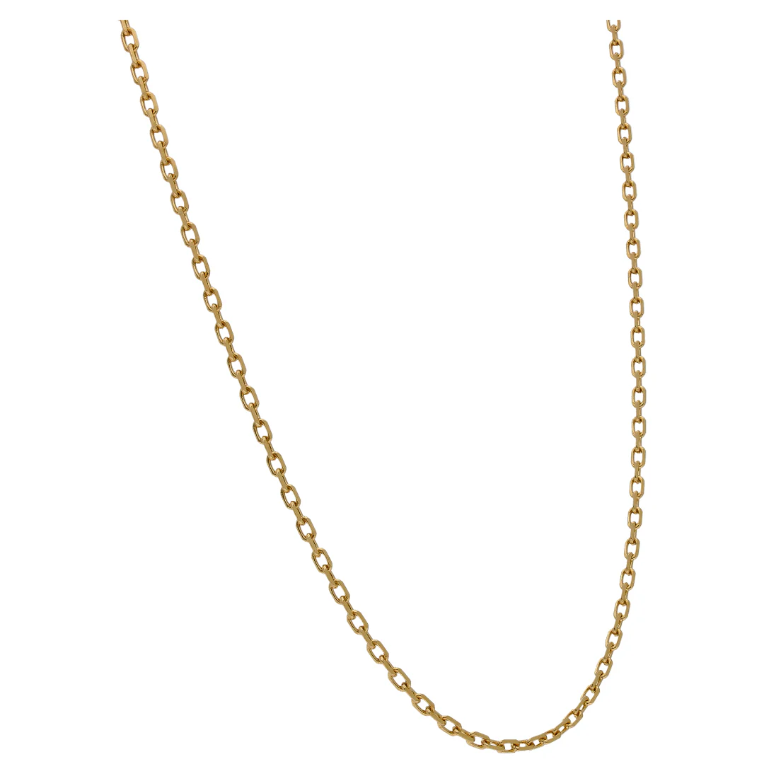 Gold Interlink Chain 18KT - FKJCN18KU6595 - Image 3