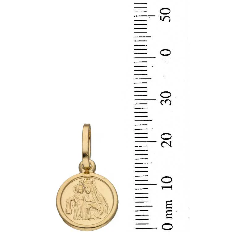 Gold Jesus Christ Pendant 18KT - FKJPND18KU1093 - Image 2