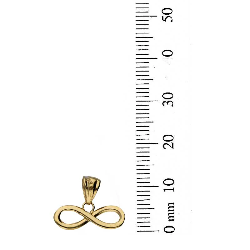 Gold Necklace (Chain with Infinity Pendant) 18KT - FKJNKL18KU1088 - Image 4