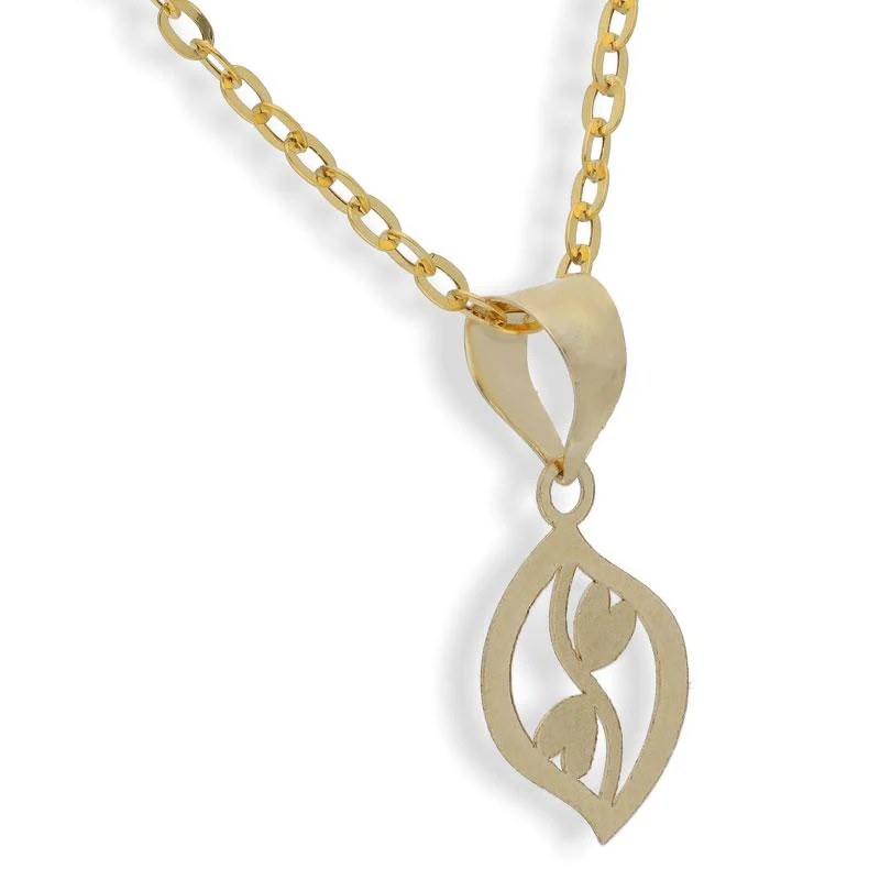 Gold Necklace (Chain with Pendant) 18KT - FKJNKL18K2083 - Image 2