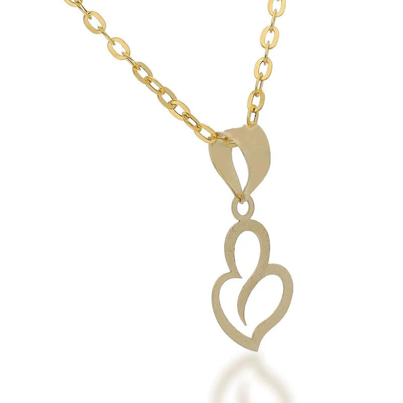 Gold Necklace (Chain with Pendant) 18KT - FKJNKL18K2085 - Image 2