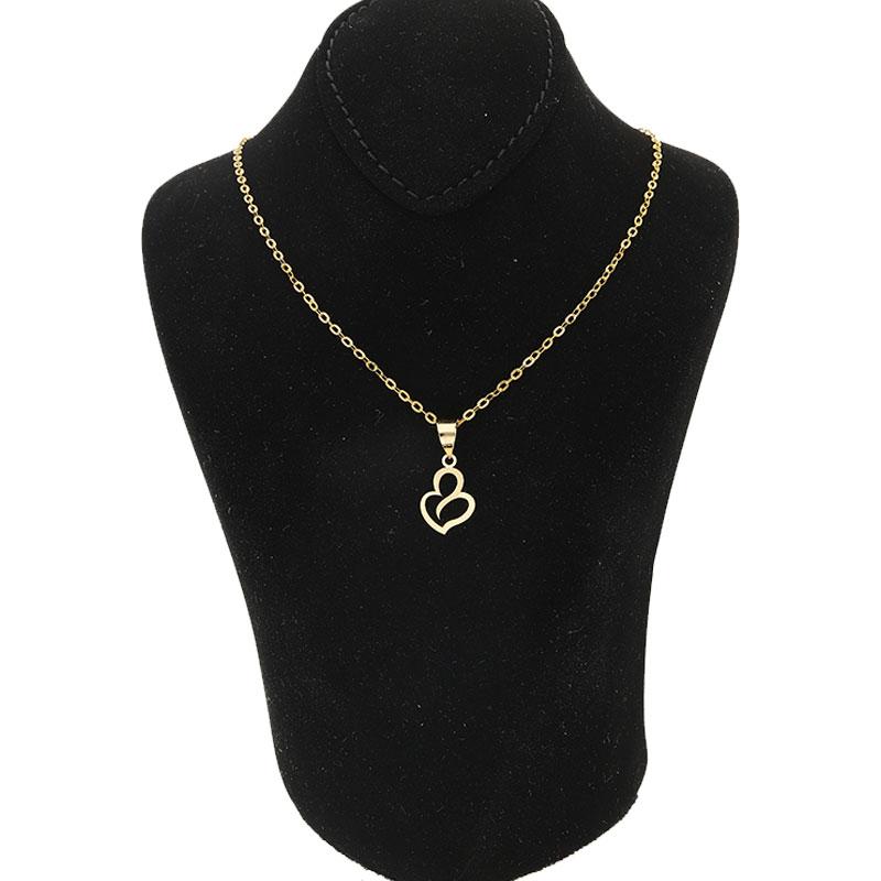 Gold Necklace (Chain with Pendant) 18KT - FKJNKL18K2085 - Image 3
