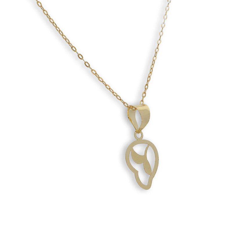 Gold Necklace (Chain with Pendant) 18KT - FKJNKL18K2330 - Image 2