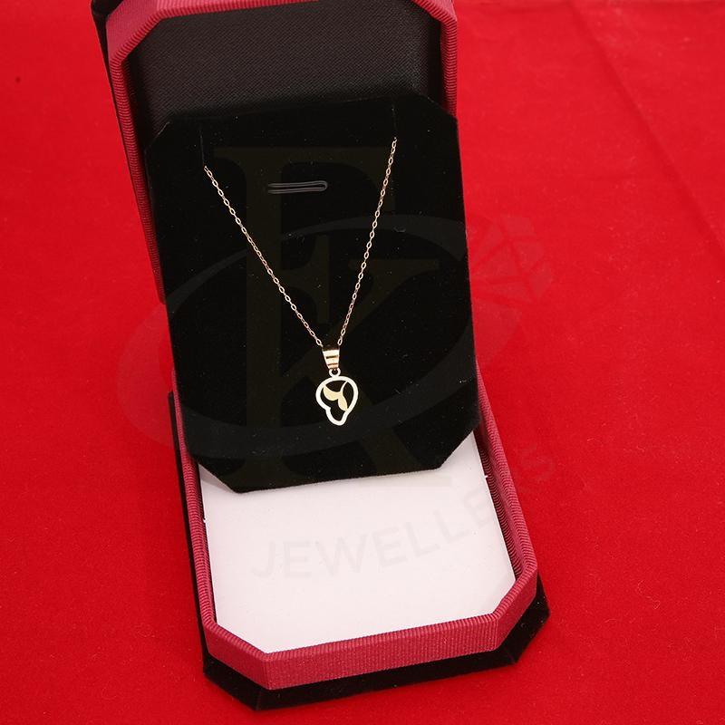 Gold Necklace (Chain with Pendant) 18KT - FKJNKL18K2330 - Image 5