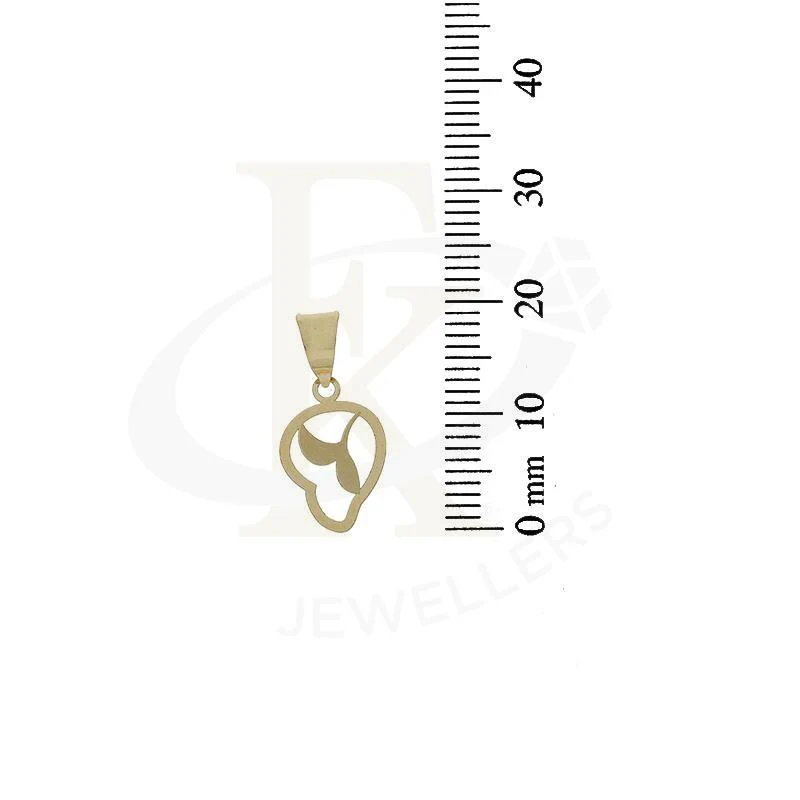 Gold Necklace (Chain with Pendant) 18KT - FKJNKL18K2330 - Image 6