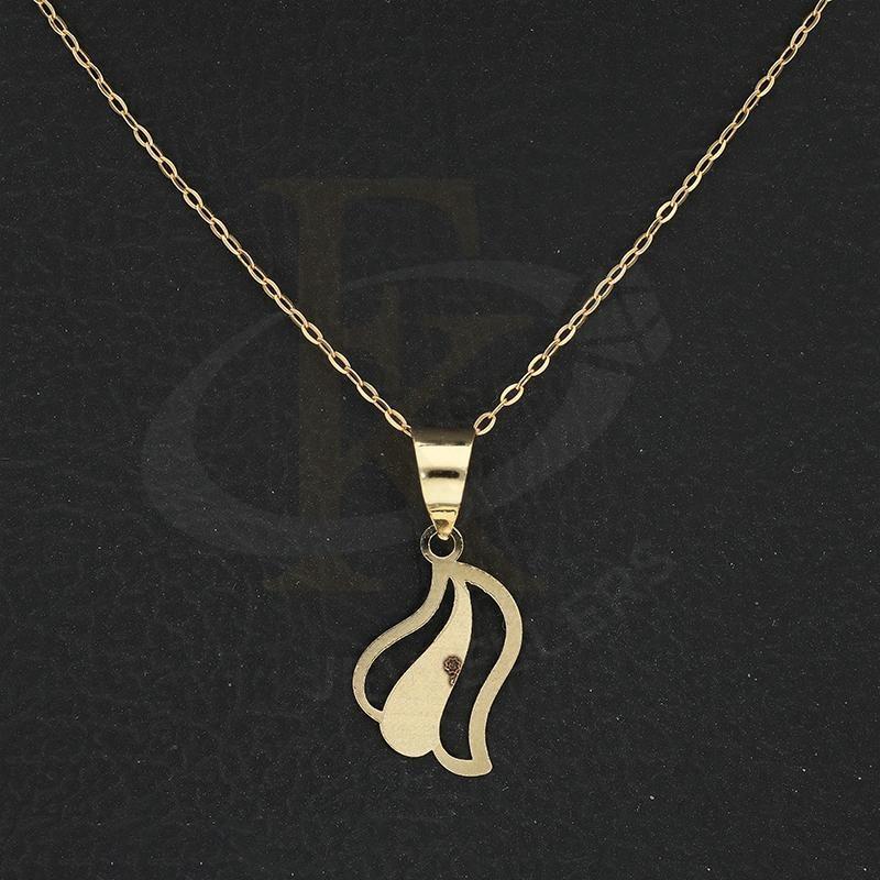 Gold Necklace (Chain with Pendant) 18KT - FKJNKL18K2336 - Image 3