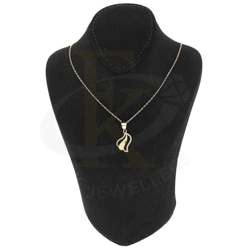 Gold Necklace (Chain with Pendant) 18KT - FKJNKL18K2336 - Image 4