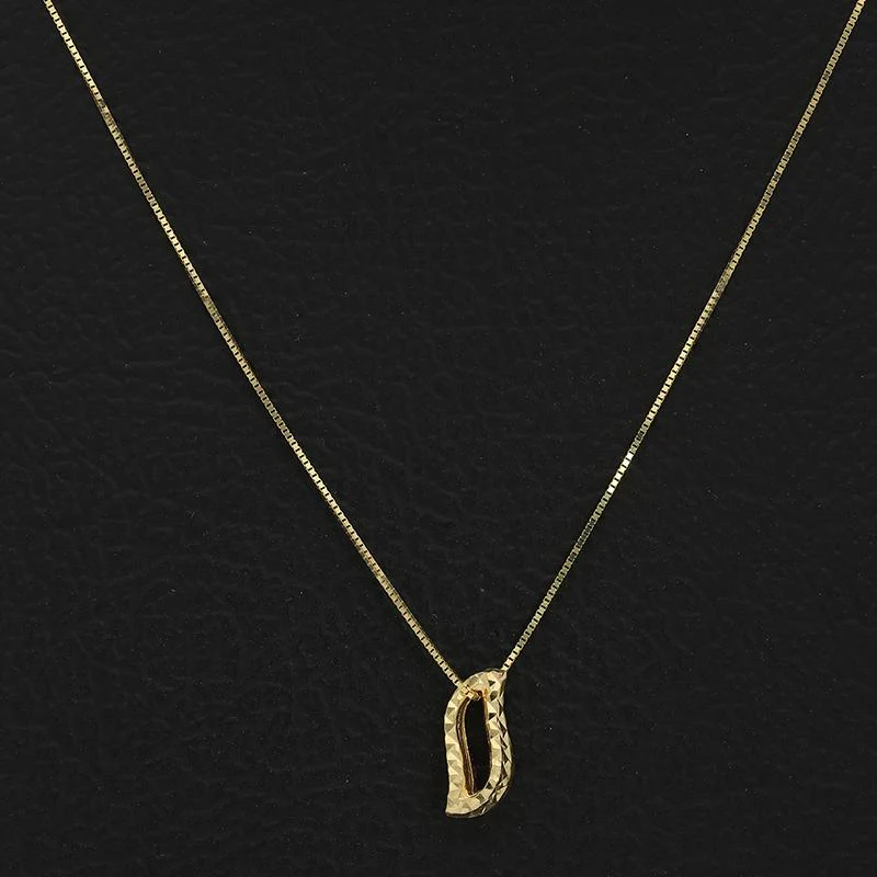 Gold Necklace (Chain with Pendant) 18KT - FKJNKL18K2539 - Image 5