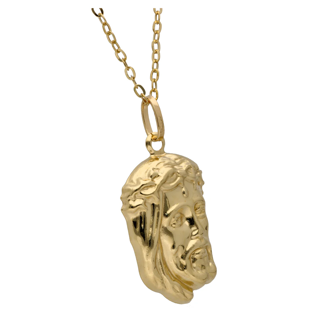 Gold Necklace (Chain with Pendant) 18KT - FKJNKL18KU6615 - Image 3