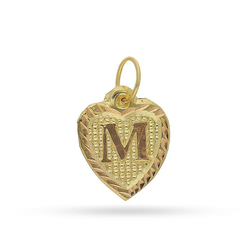 Gold Alphabet Pendant 18KT - FKJPND1452 - Image 12