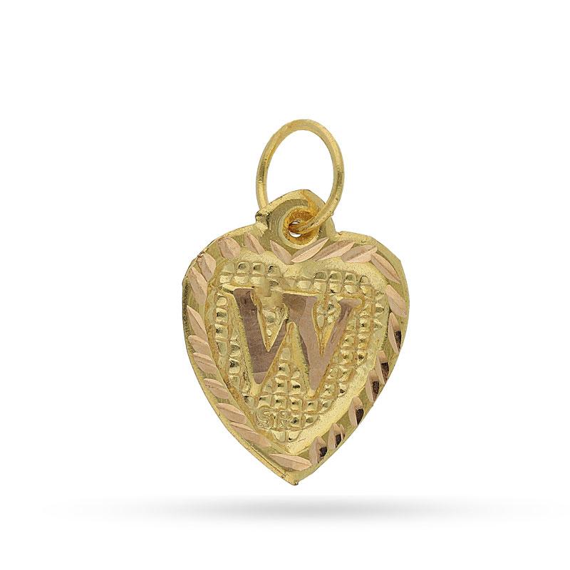 Gold Alphabet Pendant 18KT - FKJPND1452 - Image 22