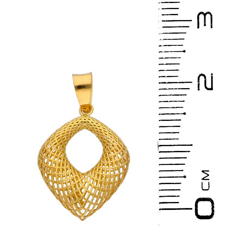 Gold Pendant 21KT - FKJPND21KU6067 - Image 2