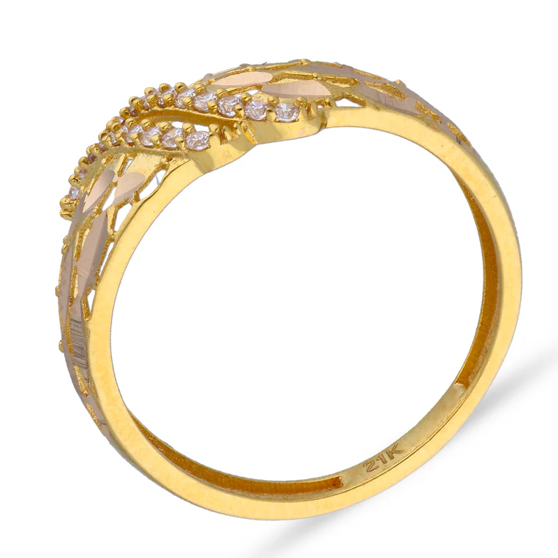 Gold Ring 21KT - FKJRN21KU2114 - Image 3